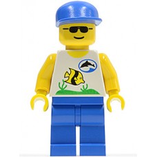 div003 Divers - Boatie 1, Blue Cap 